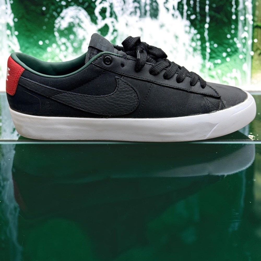 Nike SB Zoom Blazer Low Pro GT Black Varsity Red Skate Shoe DN2443-001 Mens 10.5